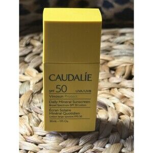 Caudalie Vinosun Protect Brightening Mineral Sunscreen SPF 50/30ml/NWOB/Exp 2028